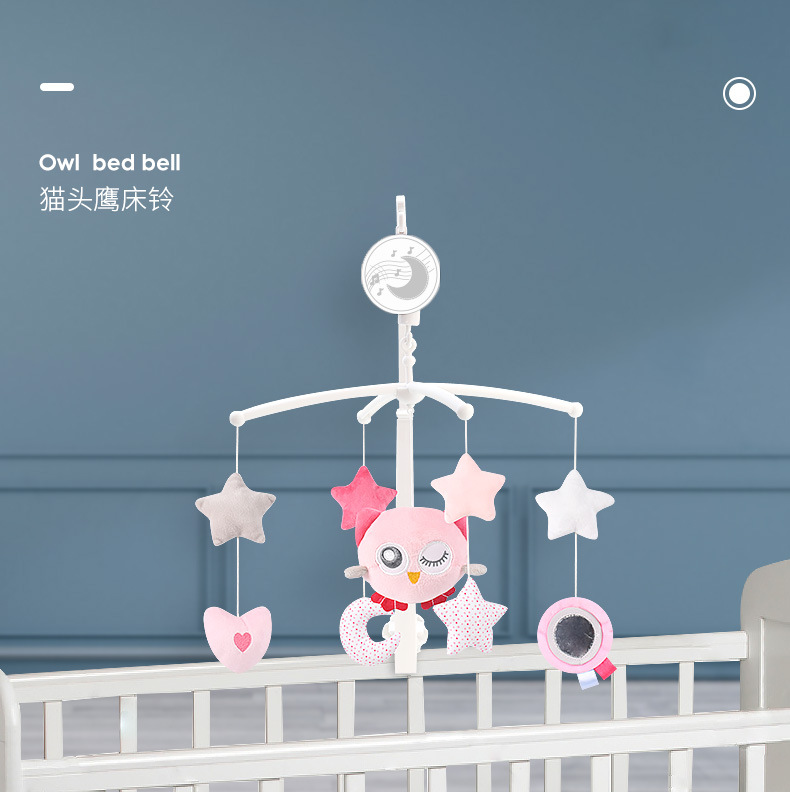 CrossBorder Baby Bed Bell Rattle Children 01 Years Old Music Rotation Bedside Bell Baby Soothing Cloth Toy Manufacturer CrossBorder Baby Bed Bell Rattle Children 01 Years Old Music Rotation Bedside Bell Baby Soothing Cloth Toy Manufacturer