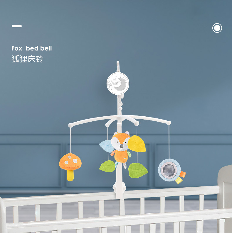 CrossBorder Baby Bed Bell Rattle Children 01 Years Old Music Rotation Bedside Bell Baby Soothing Cloth Toy Manufacturer CrossBorder Baby Bed Bell Rattle Children 01 Years Old Music Rotation Bedside Bell Baby Soothing Cloth Toy Manufacturer