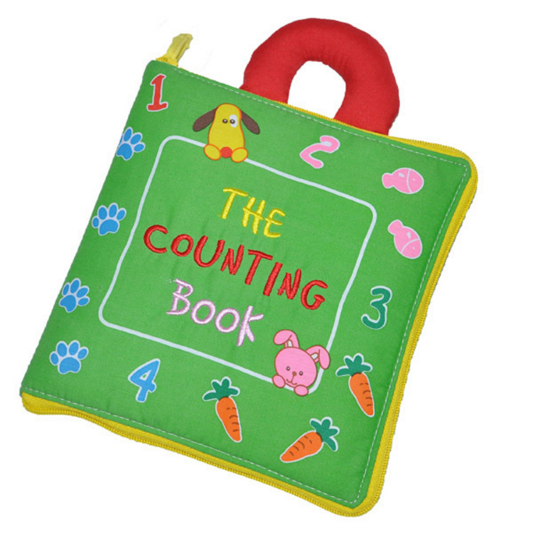 The new children &#039;s toys to tear not widely cloth books flowers toy, baby toy baby early education enlightenment books