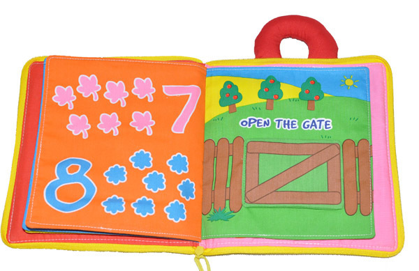 The new children 's toys to tear not widely cloth books flowers toy, baby toy baby early education enlightenment books The new children 's toys to tear not widely cloth books flowers toy, baby toy baby early education enlightenment books