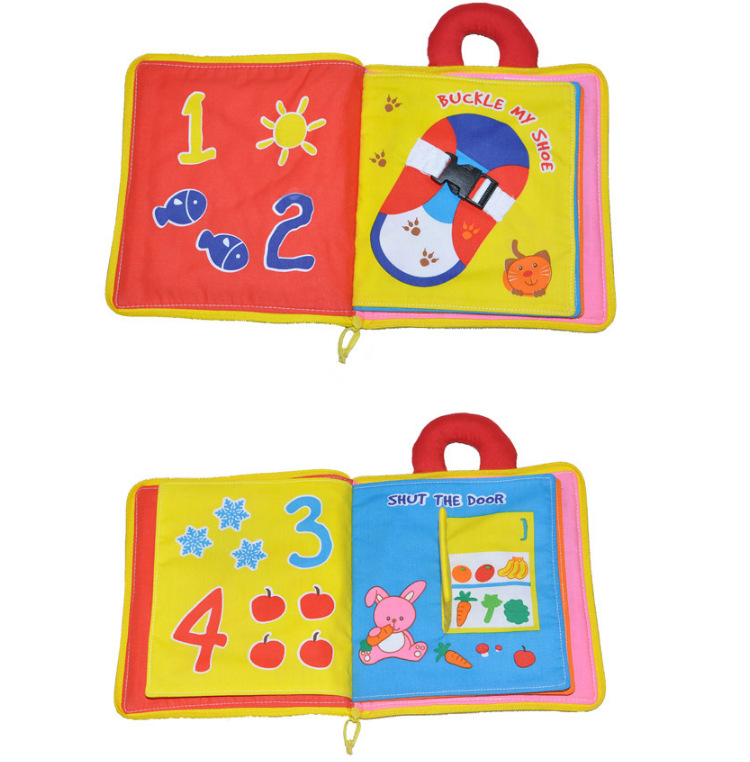 The new children 's toys to tear not widely cloth books flowers toy, baby toy baby early education enlightenment books The new children 's toys to tear not widely cloth books flowers toy, baby toy baby early education enlightenment books