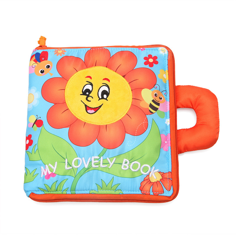 The new children 's toys to tear not widely cloth books flowers toy, baby toy baby early education enlightenment books The new children 's toys to tear not widely cloth books flowers toy, baby toy baby early education enlightenment books