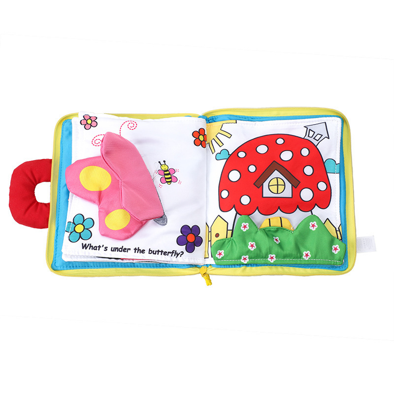 The new children 's toys to tear not widely cloth books flowers toy, baby toy baby early education enlightenment books The new children 's toys to tear not widely cloth books flowers toy, baby toy baby early education enlightenment books