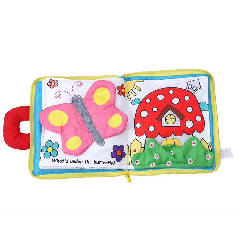 The new children 's toys to tear not widely cloth books flowers toy, baby toy baby early education enlightenment books The new children 's toys to tear not widely cloth books flowers toy, baby toy baby early education enlightenment books