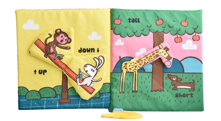 The new children 's toys to tear not widely cloth books flowers toy, baby toy baby early education enlightenment books The new children 's toys to tear not widely cloth books flowers toy, baby toy baby early education enlightenment books