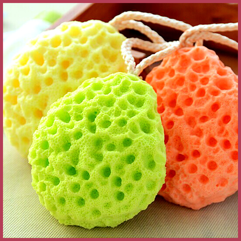 Children's Baby Honeycomb Bath Cleaning Bath Sponge Bath Ball Bath Sponge Non-Latex Washing cloth