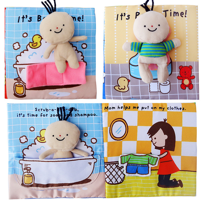 early education educational cloth book 013 years old children enlightenment toilet bath book sound paper tear not broken early education educational cloth book 013 years old children enlightenment toilet bath book sound paper tear not broken