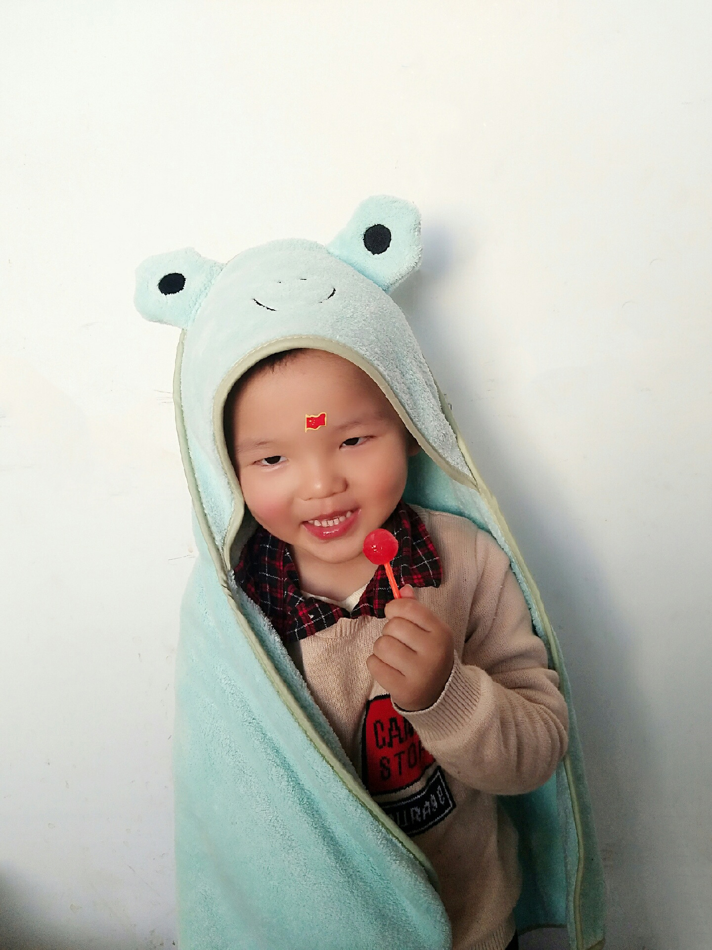 Towel for Children Strong Water Absorption No Villi Slip QuickDrying Baby Wraparound Cloth Hooded Cartoon Baby&#039;s Blanket