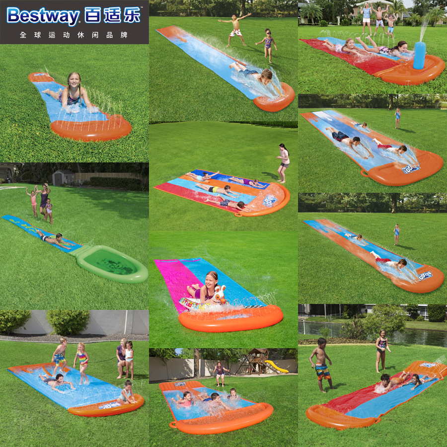 Original Authentic Bestway TwoPerson ThreePerson Water Skiing Cloth Outdoor Large Surfing Canvas Children Inflatable Toy