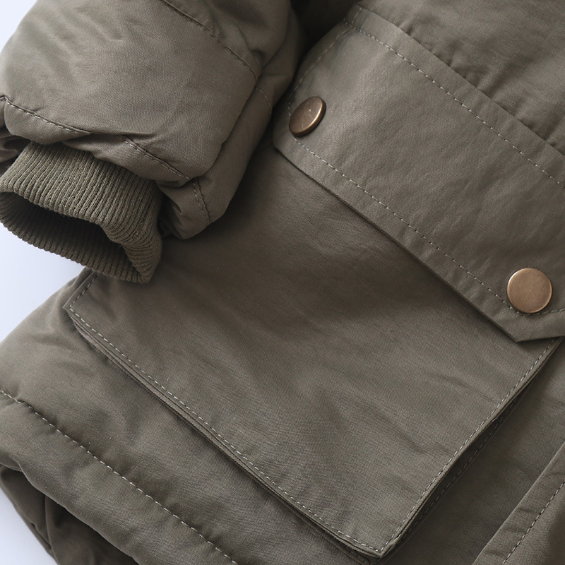 and Thick 2020 Quilted Cotton Cloth Winter New Fashion Hooded Boys CottonPadded Clothes Children's CottonPadded Jacket and Thick 2020 Quilted Cotton Cloth Winter New Fashion Hooded Boys CottonPadded Clothes Children's CottonPadded Jacket