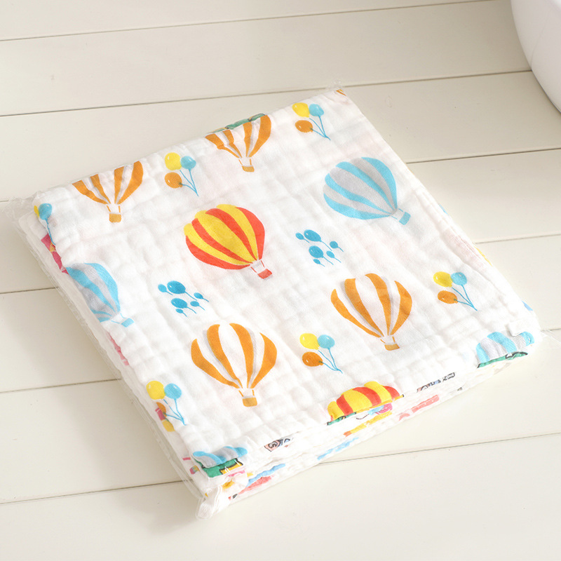 Treasure 30 30cm SixLayer Cotton Cloth Square Towel Baby Towel Children Baby Washing Face Handkerchief Nursing Towel