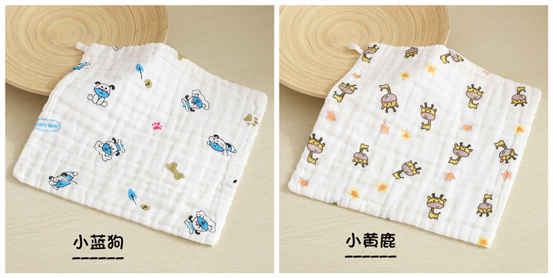Treasure 30 30cm SixLayer Cotton Cloth Square Towel Baby Towel Children Baby Washing Face Handkerchief Nursing Towel Treasure 30 30cm SixLayer Cotton Cloth Square Towel Baby Towel Children Baby Washing Face Handkerchief Nursing Towel