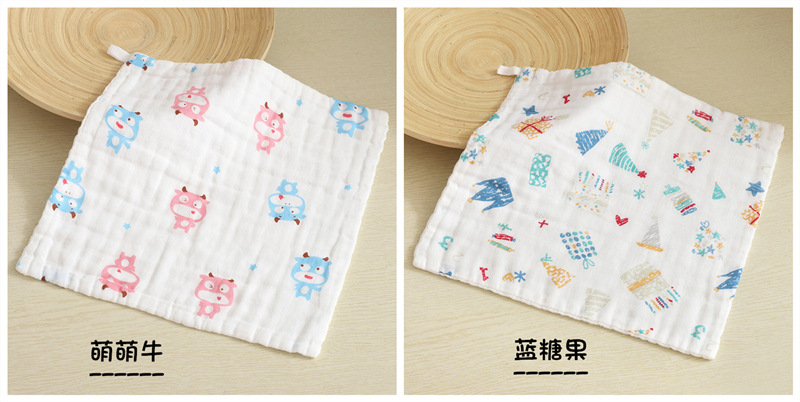 Treasure 30 30cm SixLayer Cotton Cloth Square Towel Baby Towel Children Baby Washing Face Handkerchief Nursing Towel Treasure 30 30cm SixLayer Cotton Cloth Square Towel Baby Towel Children Baby Washing Face Handkerchief Nursing Towel