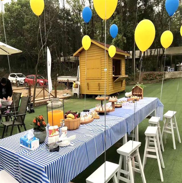 Baby 100 Days Old One Year Old Layout Supplies Tablecloth Children's Party Dessert Bar Decoration Table Cloth Waterproof