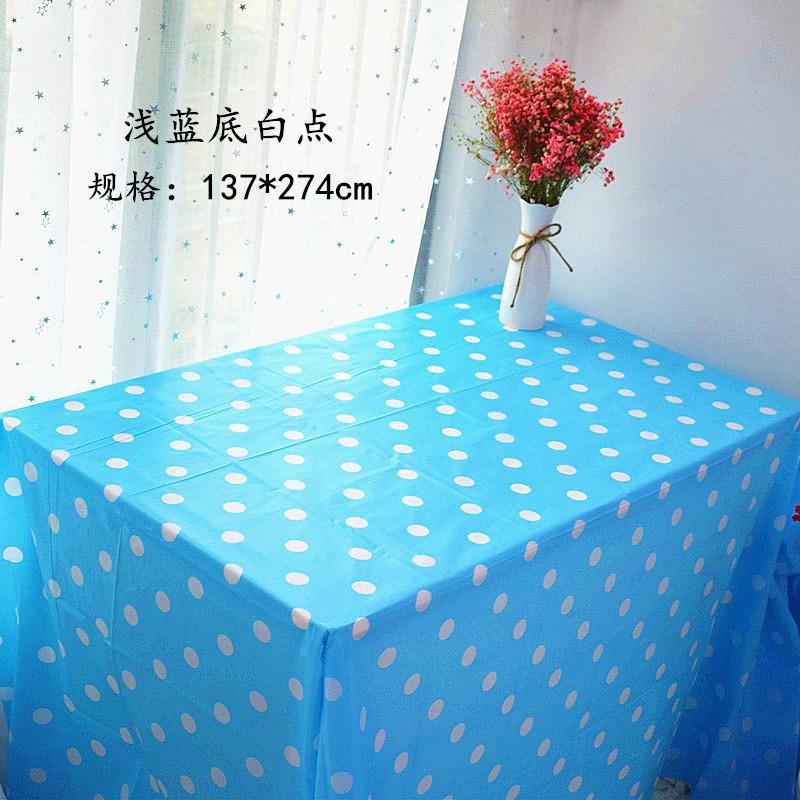 Baby 100 Days Old One Year Old Layout Supplies Tablecloth Children's Party Dessert Bar Decoration Table Cloth Waterproof