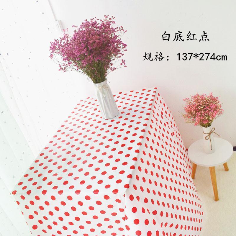 Baby 100 Days Old One Year Old Layout Supplies Tablecloth Children's Party Dessert Bar Decoration Table Cloth Waterproof