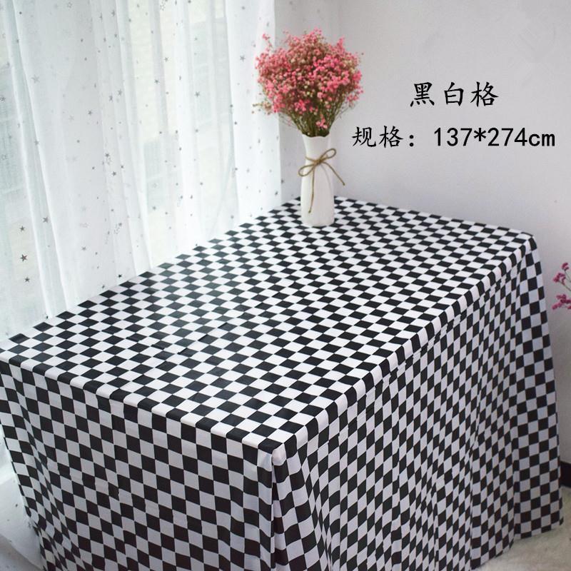 Baby 100 Days Old One Year Old Layout Supplies Tablecloth Children's Party Dessert Bar Decoration Table Cloth Waterproof