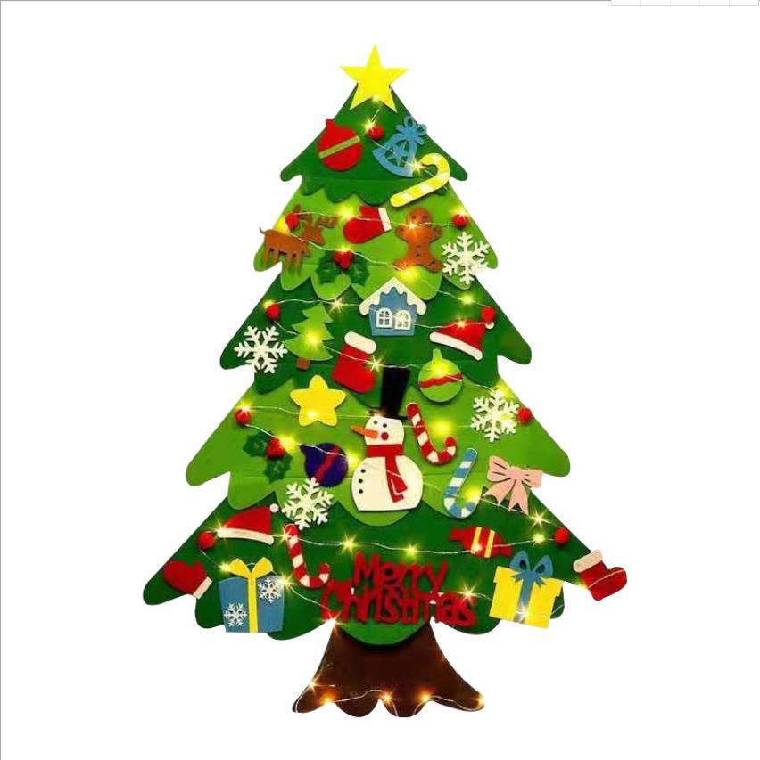 Cross-Border New Arrival Christmas Tree Christmas Ornaments Children DIY Felt Cloth Christmas Tree Christmas Ornament Cross-Border New Arrival Christmas Tree Christmas Ornaments Children DIY Felt Cloth Christmas Tree Christmas Ornament