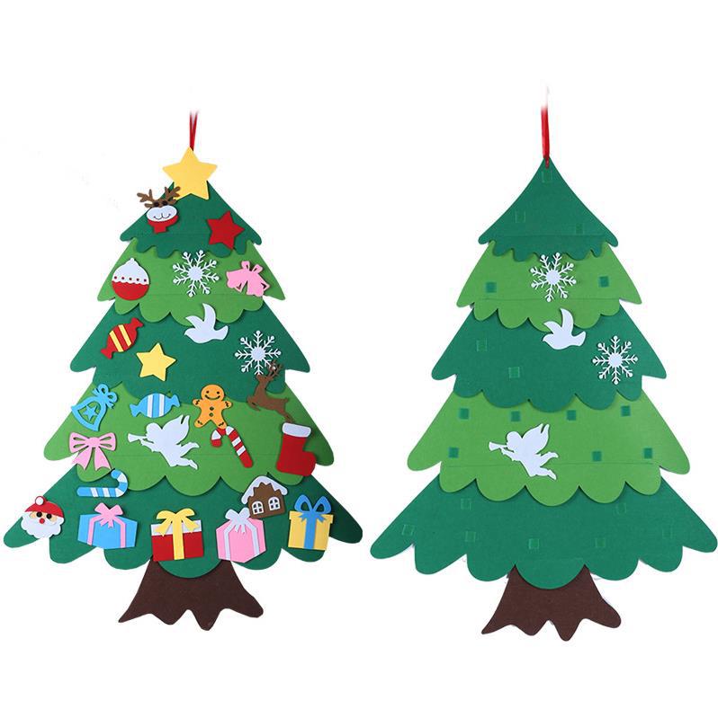 Cross-Border New Arrival Christmas Tree Christmas Ornaments Children DIY Felt Cloth Christmas Tree Christmas Ornament Cross-Border New Arrival Christmas Tree Christmas Ornaments Children DIY Felt Cloth Christmas Tree Christmas Ornament