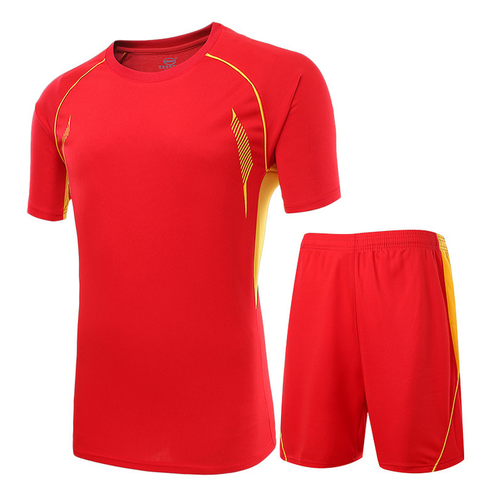 Soccer Uniform Basketball Jersey Sportswear Sports Waistcoat Suit Referee Clothing Quick-Drying Breathable Cooldry Movement T-shirt