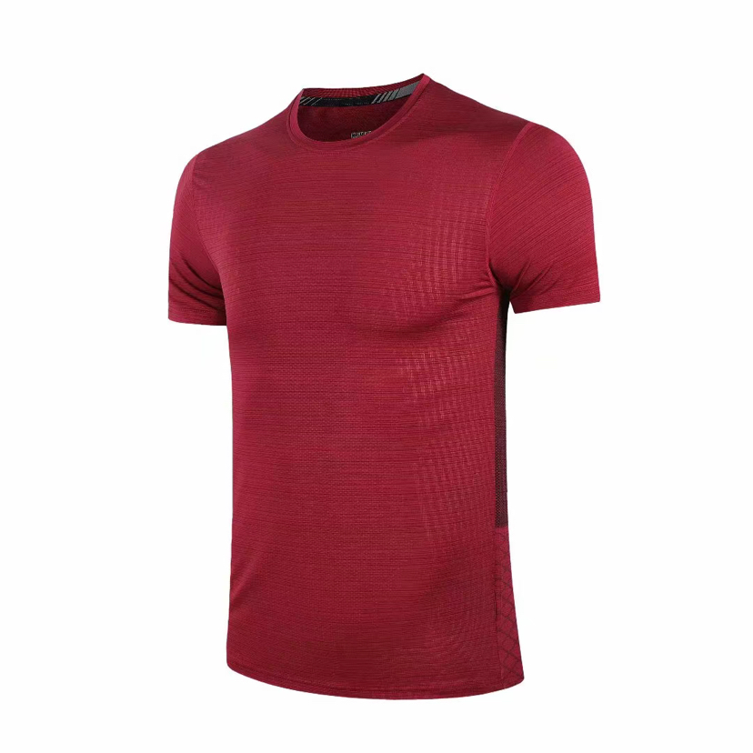 Fitness Clothing Sportswear Men&#039;s Quick-Drying Top Sports Suit Summer Thin Breathable T-shirt Basketball
