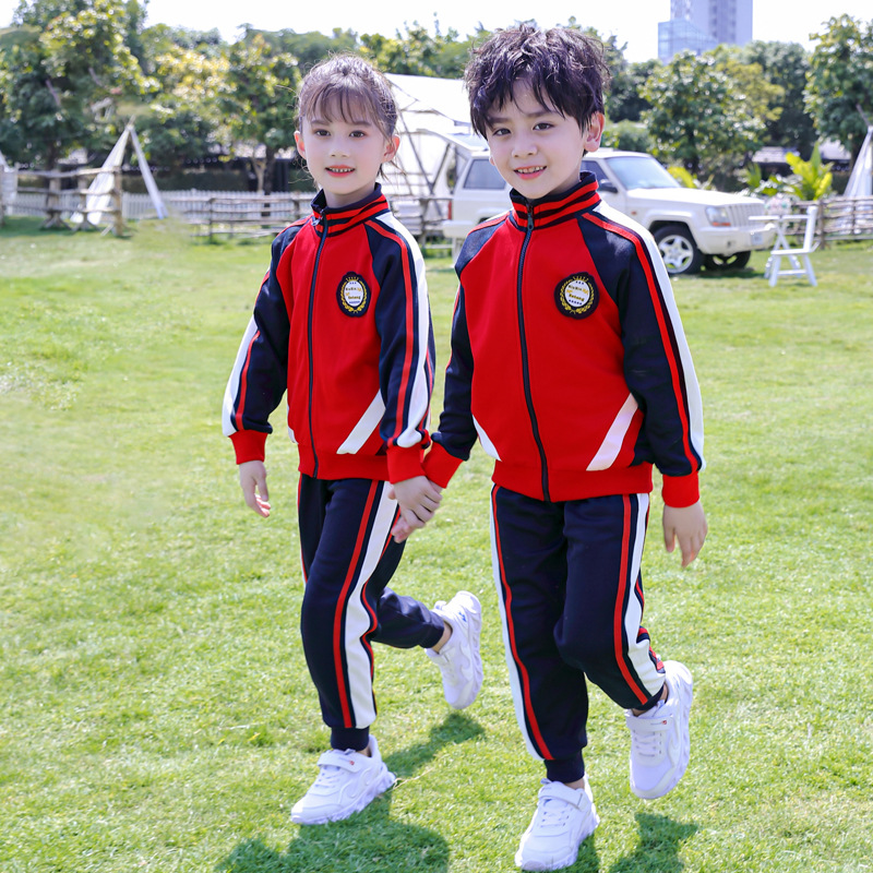 Kindergarten Suit Spring and Autumn Three-Piece Suit British Style Children&#039;s Business Attire Primary School Uniform Autumn Suit Sportswear