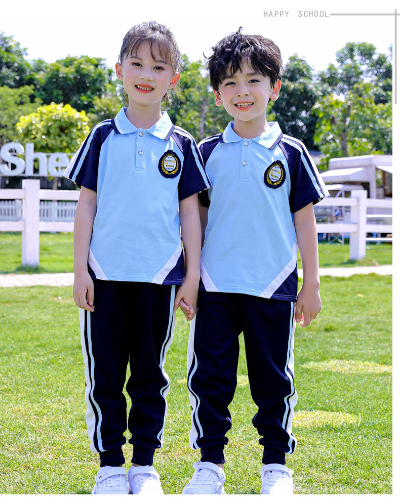 Kindergarten Suit Spring and Autumn Three-Piece Suit British Style Children's Business Attire Primary School Uniform Autumn Suit Sportswear