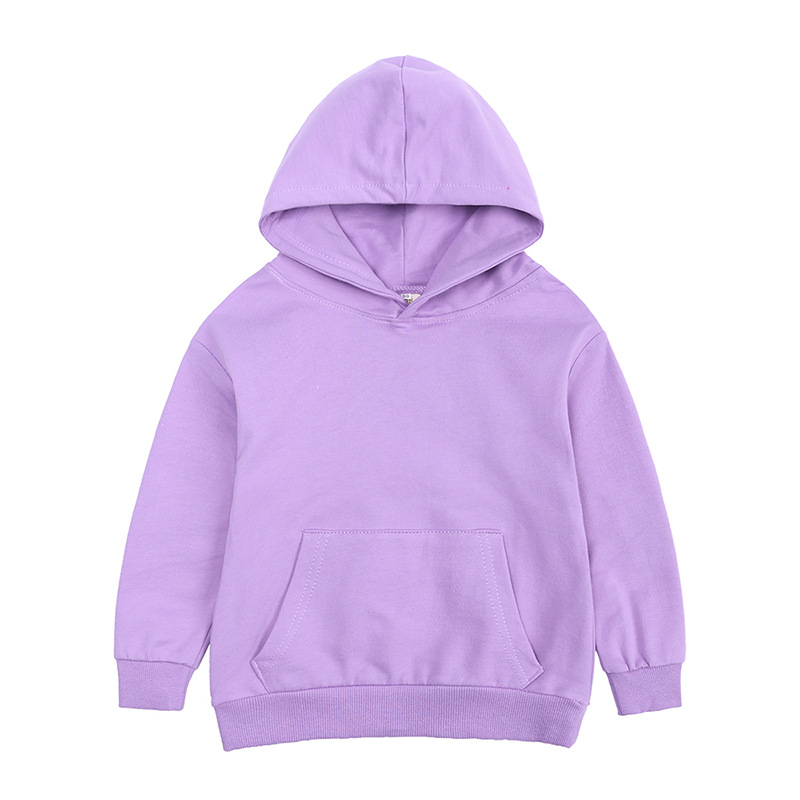 Kids Tales Children's Clothing Autumn European and American Fashion Brand Children's Hooded Sweater Set Children's Sportswear Suit