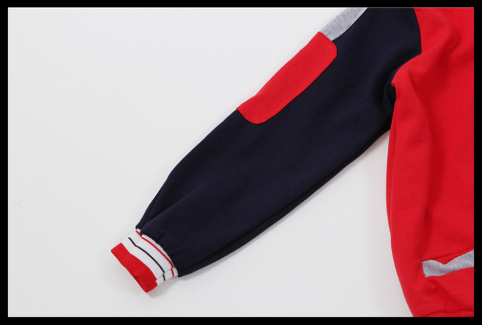 2017 new spring and autumn youth sportswear suit color and diverse
