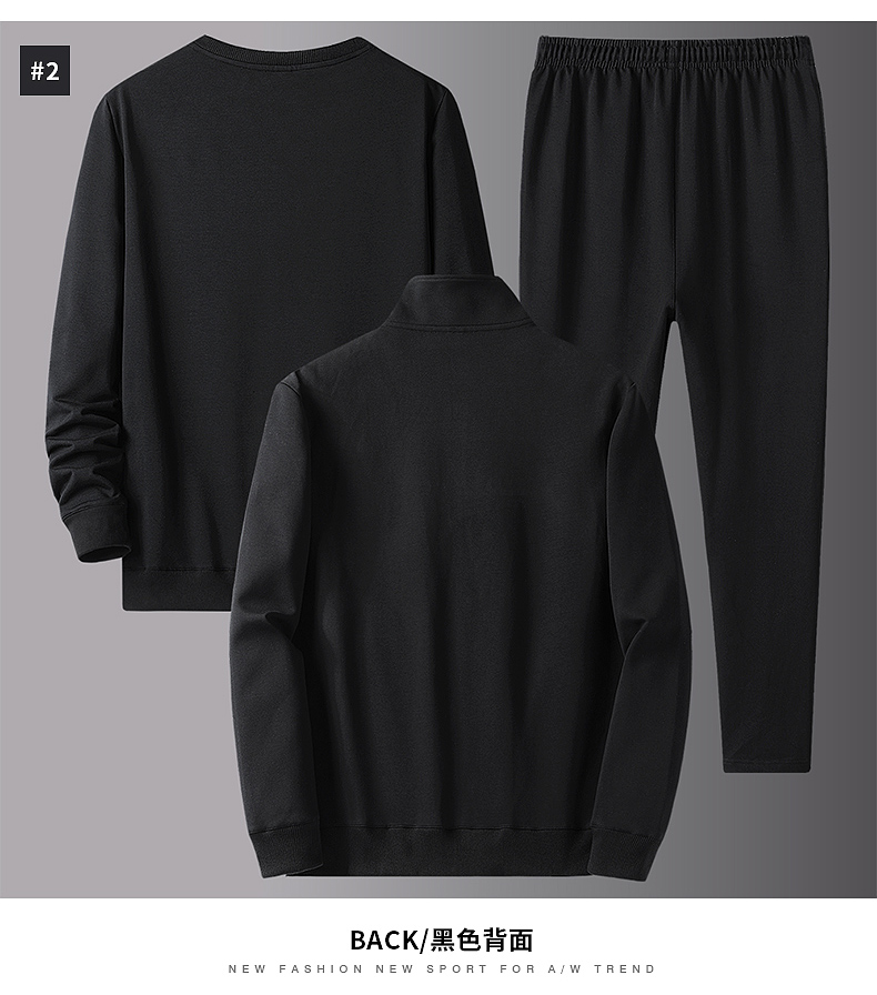 Fleece-Lined Men's Spring and Autumn Clothing Sportswear Suit Clothing for Middle-Aged Dad Loose Sweater Three-Piece Large Size Casual Jacket Fleece-Lined Men's Spring and Autumn Clothing Sportswear Suit Clothing for Middle-Aged Dad Loose Sweater Three-Piece Large Size Casual Jacket