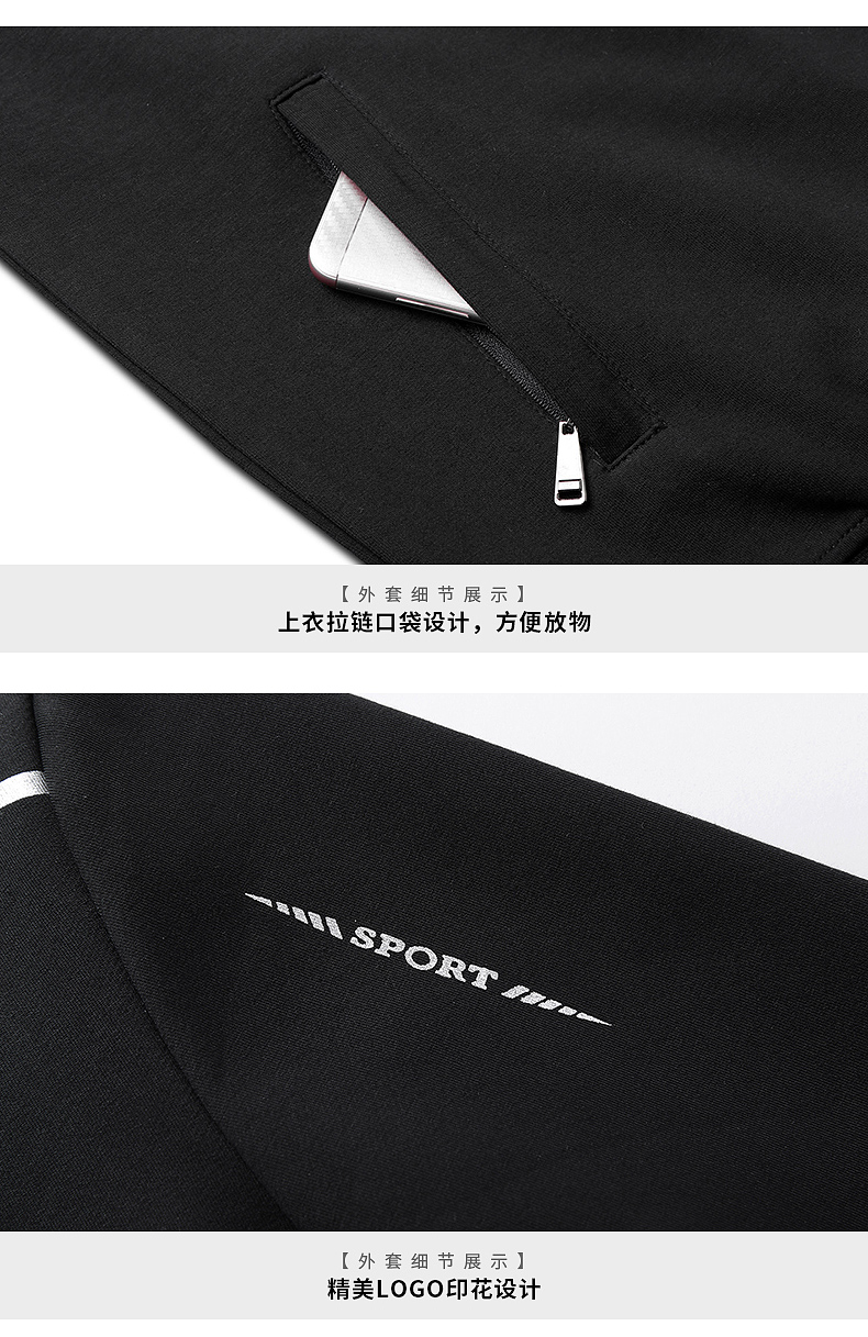Fleece-Lined Men's Spring and Autumn Clothing Sportswear Suit Clothing for Middle-Aged Dad Loose Sweater Three-Piece Large Size Casual Jacket Fleece-Lined Men's Spring and Autumn Clothing Sportswear Suit Clothing for Middle-Aged Dad Loose Sweater Three-Piece Large Size Casual Jacket