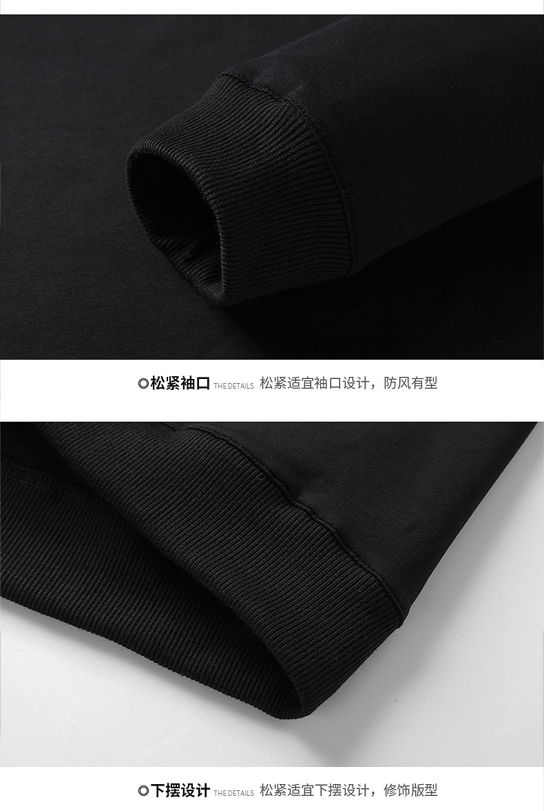 Men's Casual Sweatshirt Outfit 2022 New Spring and Autumn Sportswear Loose round Neck Dad Trendy Two-Piece Suit