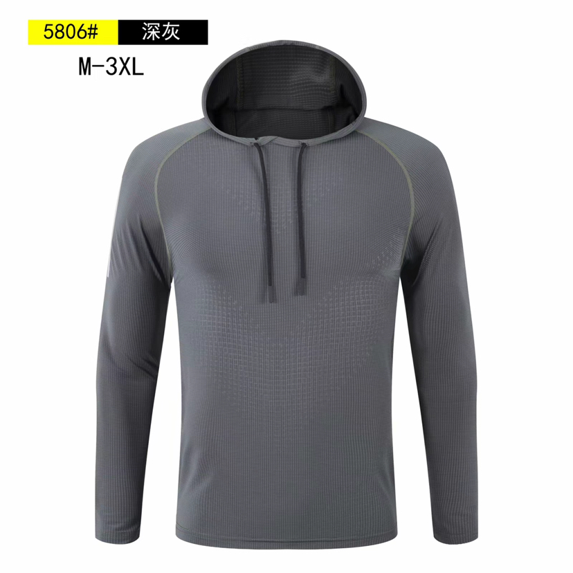 Men&#039;s Autumn Fitness Sportswear Moisture Wicking Quick-Drying Yoga Clothes Exercise Running Outfit Long-Sleeved Sportswear