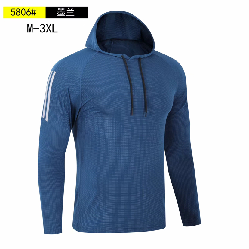 Men&#039;s Autumn Fitness Sportswear Moisture Wicking Quick-Drying Yoga Clothes Exercise Running Outfit Long-Sleeved Sportswear