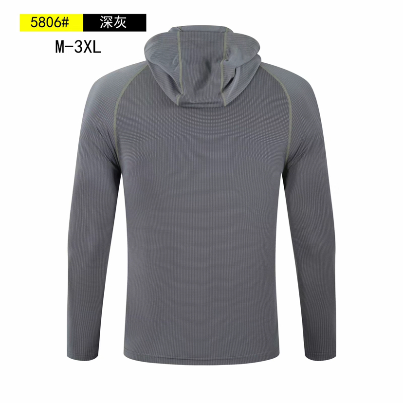 Men&#039;s Autumn Fitness Sportswear Moisture Wicking Quick-Drying Yoga Clothes Exercise Running Outfit Long-Sleeved Sportswear