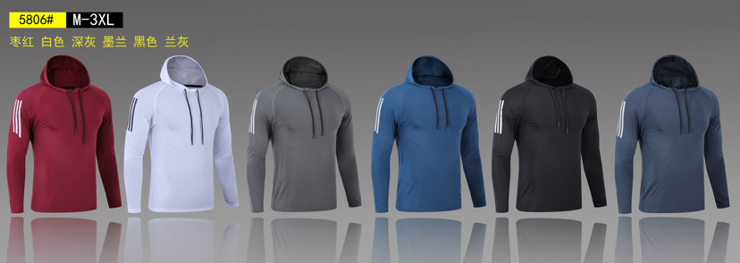 Men&#039;s Autumn Fitness Sportswear Moisture Wicking Quick-Drying Yoga Clothes Exercise Running Outfit Long-Sleeved Sportswear