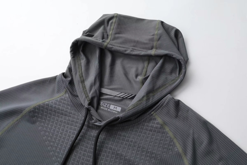 Men's Autumn Fitness Sportswear Moisture Wicking Quick-Drying Yoga Clothes Exercise Running Outfit Long-Sleeved Sportswear