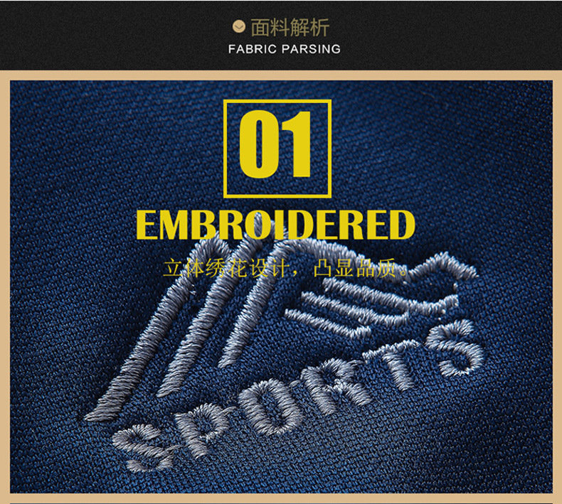 Middle-Aged Men's Sport Suit Autumn and Winter Simple Set Solid Color Sportswear Casual Stand Collar Suit Dad Wear