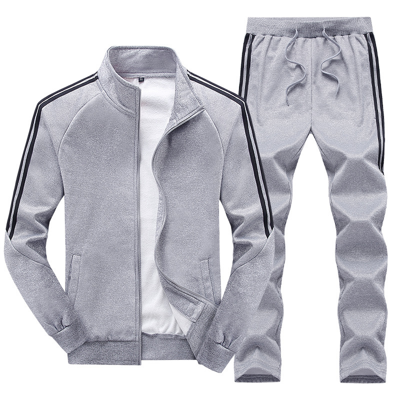 Fashion Sweater Middle-Aged Men Spring and Autumn 40-50 Years Old Daddy Autumn Outfit Middle-Aged and Elderly Men&#039;s Casual Sportswear Set