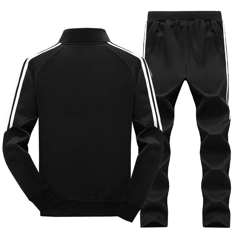 Fashion Sweater Middle-Aged Men Spring and Autumn 40-50 Years Old Daddy Autumn Outfit Middle-Aged and Elderly Men&#039;s Casual Sportswear Set