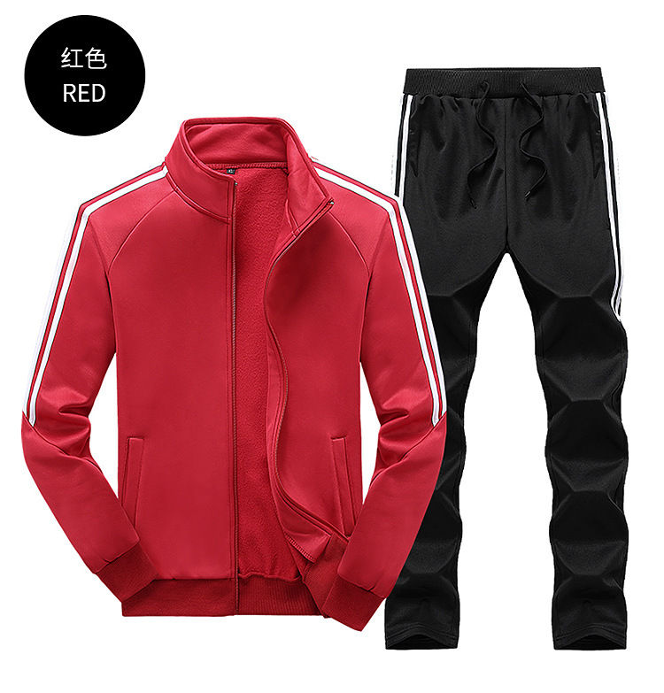 Fashion Sweater Middle-Aged Men Spring and Autumn 40-50 Years Old Daddy Autumn Outfit Middle-Aged and Elderly Men's Casual Sportswear Set
