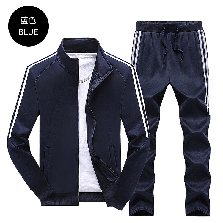 Fashion Sweater Middle-Aged Men Spring and Autumn 40-50 Years Old Daddy Autumn Outfit Middle-Aged and Elderly Men's Casual Sportswear Set