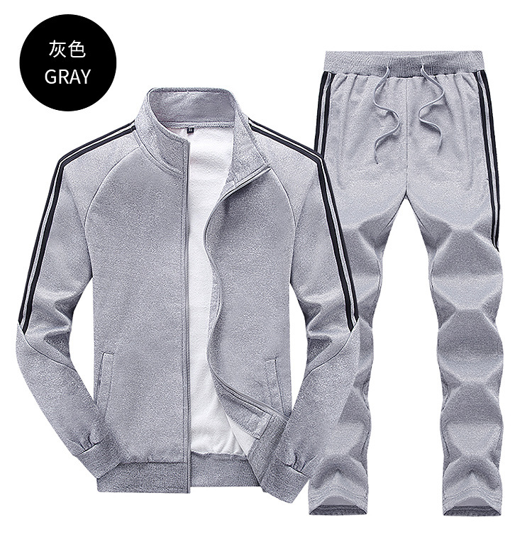 Fashion Sweater Middle-Aged Men Spring and Autumn 40-50 Years Old Daddy Autumn Outfit Middle-Aged and Elderly Men's Casual Sportswear Set