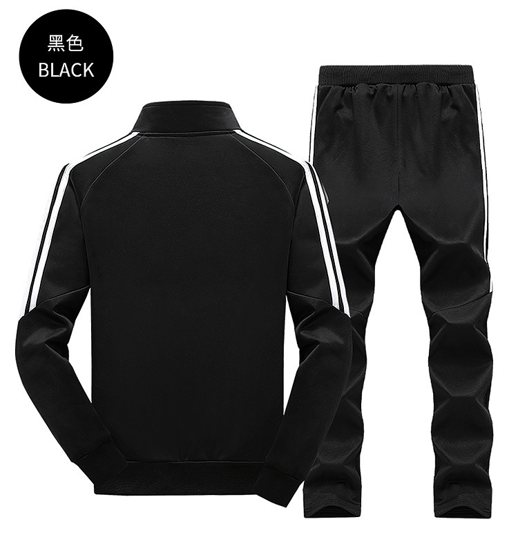 Fashion Sweater Middle-Aged Men Spring and Autumn 40-50 Years Old Daddy Autumn Outfit Middle-Aged and Elderly Men's Casual Sportswear Set