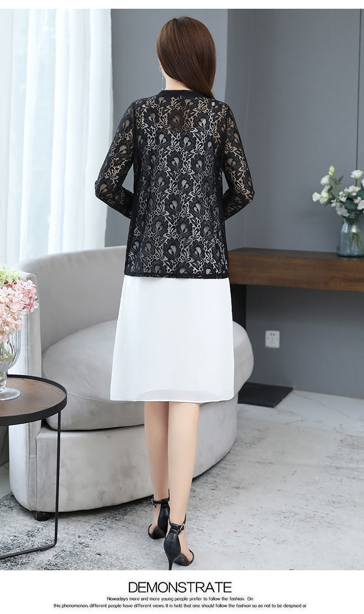 Lace Sun Protective Clothing Thin Coat Summer New Large Size Women's Cardigan Mid-Length Outer Match Long Sleeve Shawl Air Conditioning Shirt Lace Sun Protective Clothing Thin Coat Summer New Large Size Women's Cardigan Mid-Length Outer Match Long Sleeve Shawl Air Conditioning Shirt