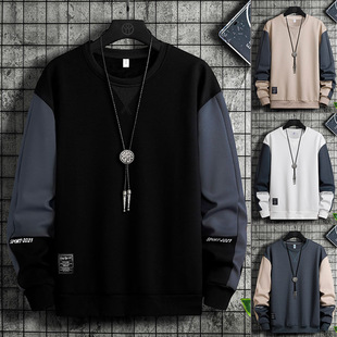 Middle-Aged and Elderly Sweater Suit Men's Coat Cotton Autumn New Daddy Autumn Outfit Middle-Aged Loose Casual Sportswear
