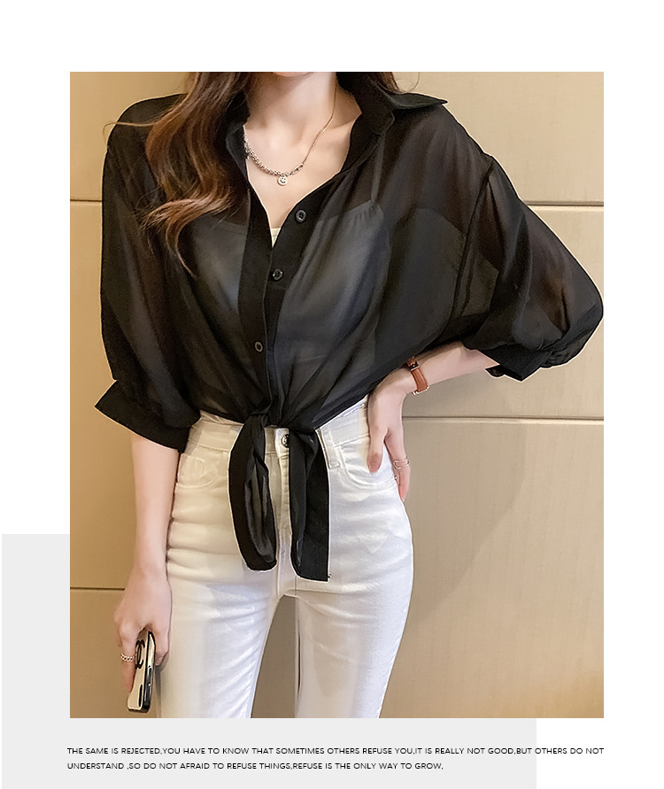 Chiffon Cardigan Outer Wear Women's Spring/Summer Very Fairy Blouse Short Western Style Shirt Chiffon Sun Protection Clothing Small Shawl Outer Wear Chiffon Cardigan Outer Wear Women's Spring/Summer Very Fairy Blouse Short Western Style Shirt Chiffon Sun Protection Clothing Small Shawl Outer Wear