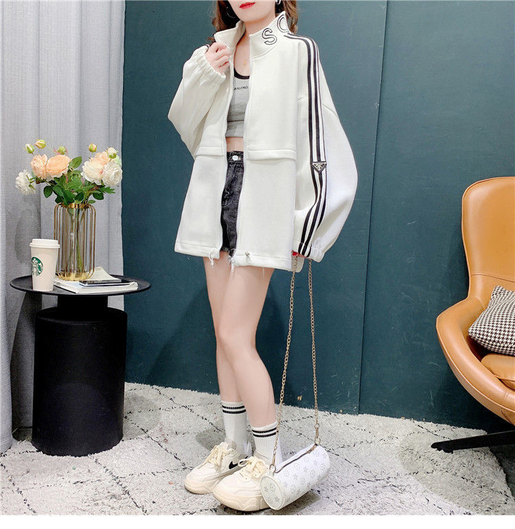 Internet Celebrity Fried Street Cardigan Sweater for Women 2021 New Autumn Western Style Youthful-Looking Korean Style Loose and Lazy Style Coat Fashion Internet Celebrity Fried Street Cardigan Sweater for Women 2021 New Autumn Western Style Youthful-Looking Korean Style Loose and Lazy Style Coat Fashion