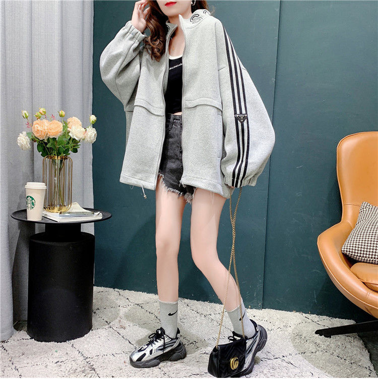 Internet Celebrity Fried Street Cardigan Sweater for Women 2021 New Autumn Western Style Youthful-Looking Korean Style Loose and Lazy Style Coat Fashion Internet Celebrity Fried Street Cardigan Sweater for Women 2021 New Autumn Western Style Youthful-Looking Korean Style Loose and Lazy Style Coat Fashion