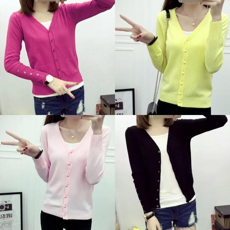 Autumn miscellaneous women's cardigan cardigan loose women's cardigan running stalls supply hot selling sweaters